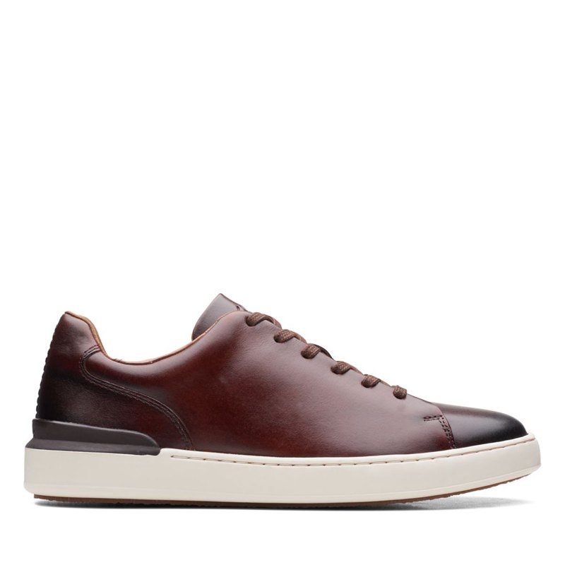 Clarks Court Lite Pizzo Marroni Scuro | 78806429