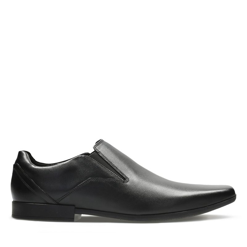 Clarks Glement Slip Nere | 76547083