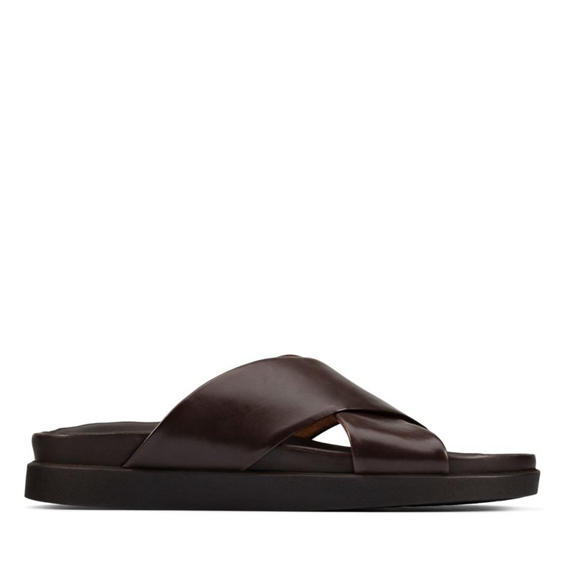 Clarks Sunder Cross Marroni Scuro | 17158567