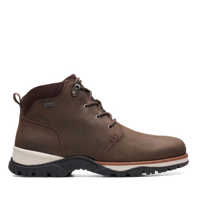 Clarks Topton Mid GORE-TEX Marroni Scuro | 10313222