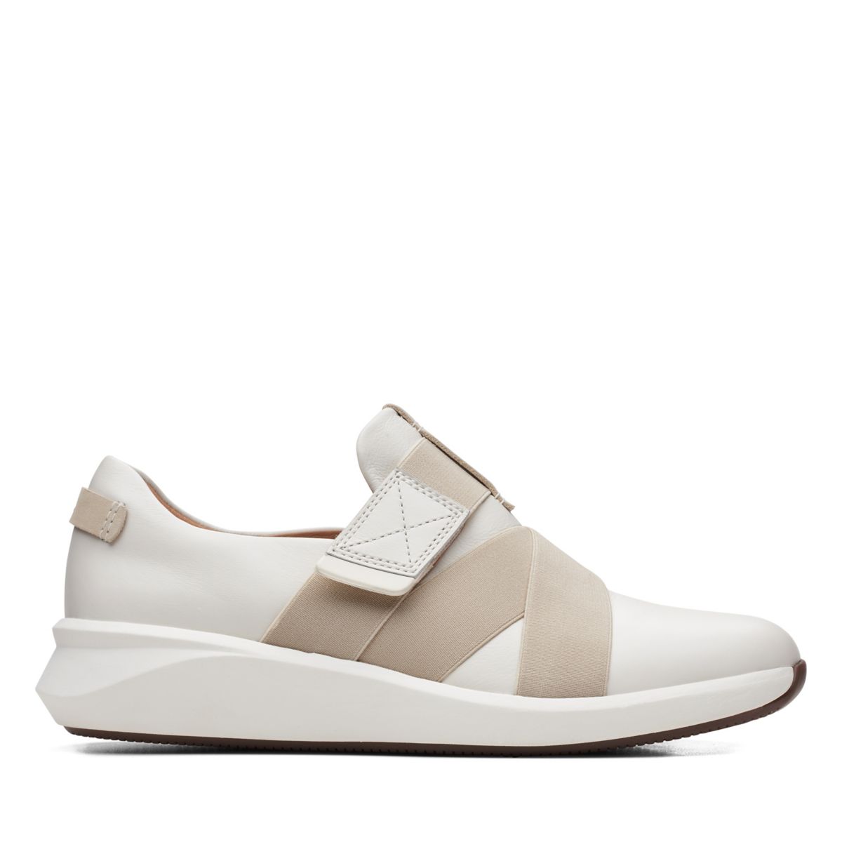 Clarks Un Rio Cinturino Bianche | 92371943