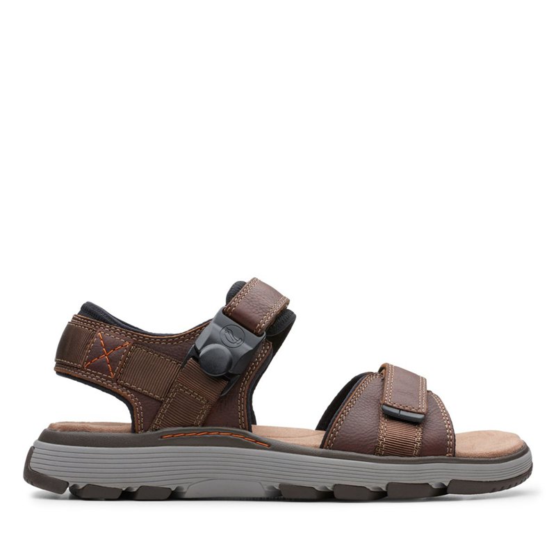 Clarks Un Trek Part Marroni Scuro | 16537131